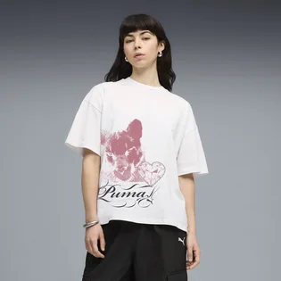 Футболка жіноча Puma Street Glam Oversized White 637069-02