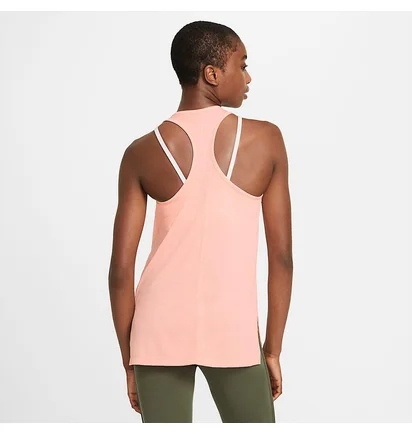 Майка женская Nike Yoga Layer Tank Peach CQ8826-800