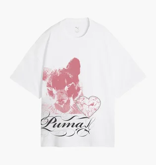 Футболка жіноча Puma Street Glam Oversized White 637069-02
