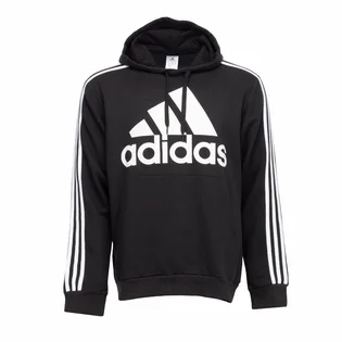 Худи мужское Adidas 3-Stripe Big Logo Hoody Black H14641