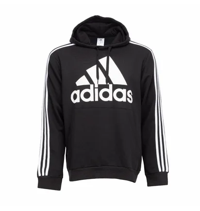 Худі чоловіче Adidas 3-Stripe Big Logo Hoody Black H14641