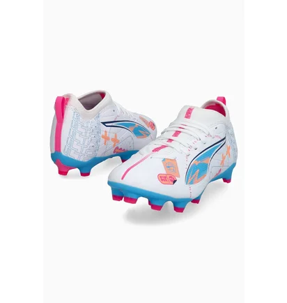 Бутси дитячі Puma Ultra 5 Match Vol Up White 108065-01