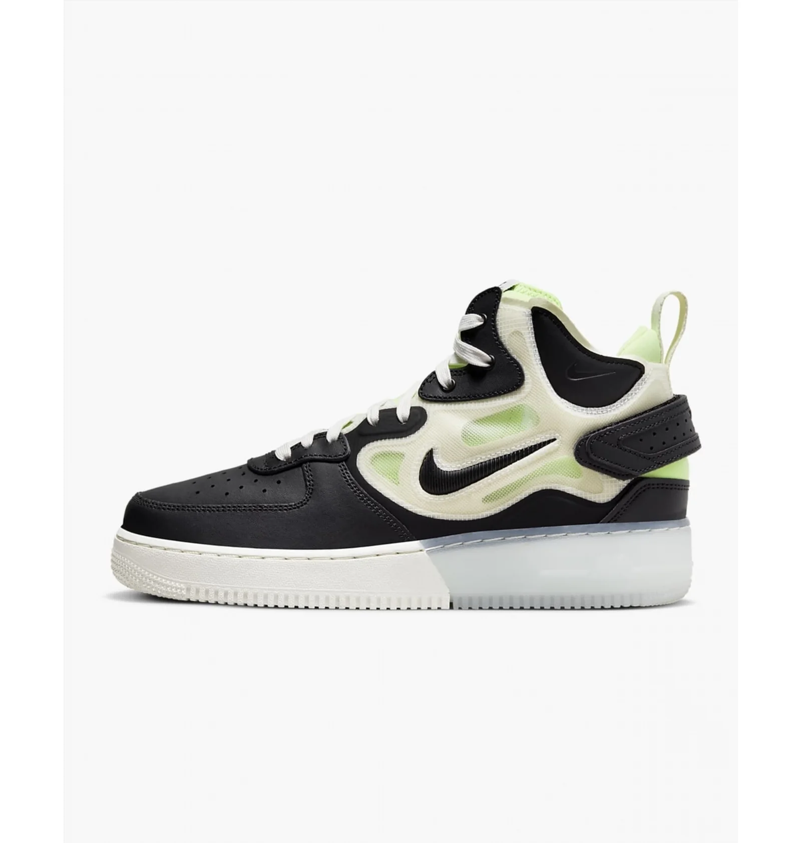ᐉ Кросівки чоловічі Nike Air Force 1 Mid React Black Dq1872-100
