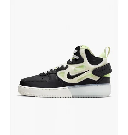 Кроссовки мужские Nike Air Force 1 Mid React Black Dq1872-100