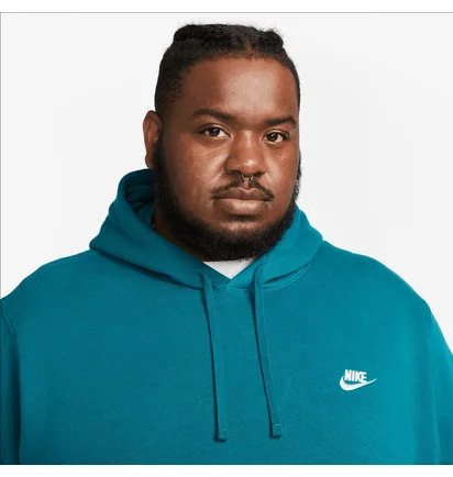 Худі чоловіче Nike Nsw Club Fleece Turquoise BV2654-381