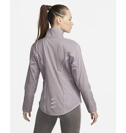 Вітровка жіноча Nike Sf Run Dvn Jkt Grey Dq6561-531