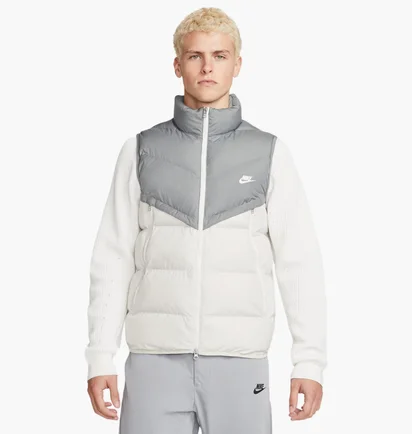 Жилетка чоловіча Nike Storm-Fit Windrunner Primaloft Vest White/Grey Dr9617-084