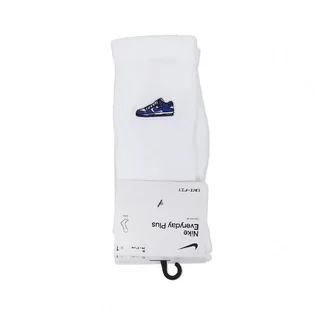 Носки унисекс Nike Everyday Plus Cush Crew White (1 пара) FQ0326-100