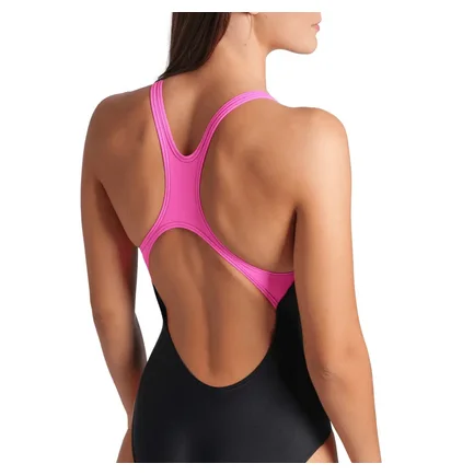 Купальник женский Arena Graphic Swimsuit Swim Pro Back Black 009024-590