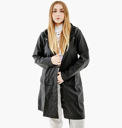 Пальто унісекс Rains Jackets Black 1206-BLACK