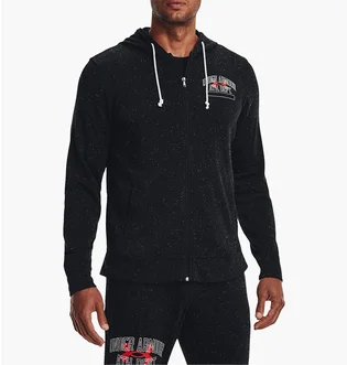 Толстовка чоловіча Under Armour Sweatshirt Rival Try Athlc Dep Hoody Black 1370355-001