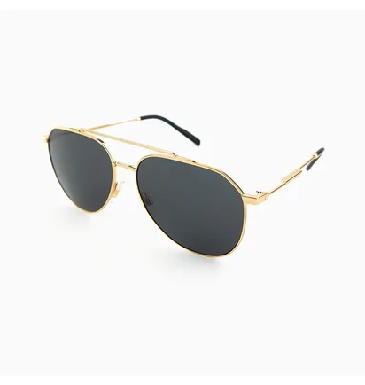 Сонцезахисні окуляри чоловічі Dolce & Gabbana Grey/Gold 2296-02-87-58
