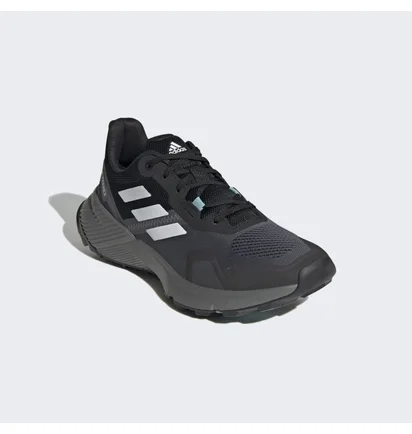 Кроссовки женские Adidas Terrex Soulstride Trail Running Shoes Black/Grey Fy9256