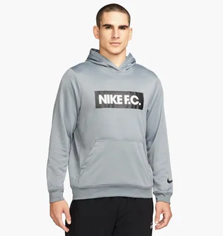 Худи мужское Nike M Nk Df Fc Libero Hoodie Grey DC9075-065