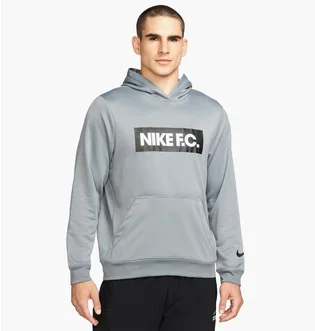 Худи мужское Nike M Nk Df Fc Libero Hoodie Grey DC9075-065