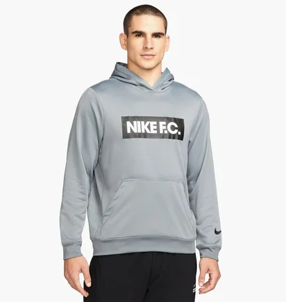 Худі чоловіче Nike M Nk Df Fc Libero Hoodie Grey DC9075-065