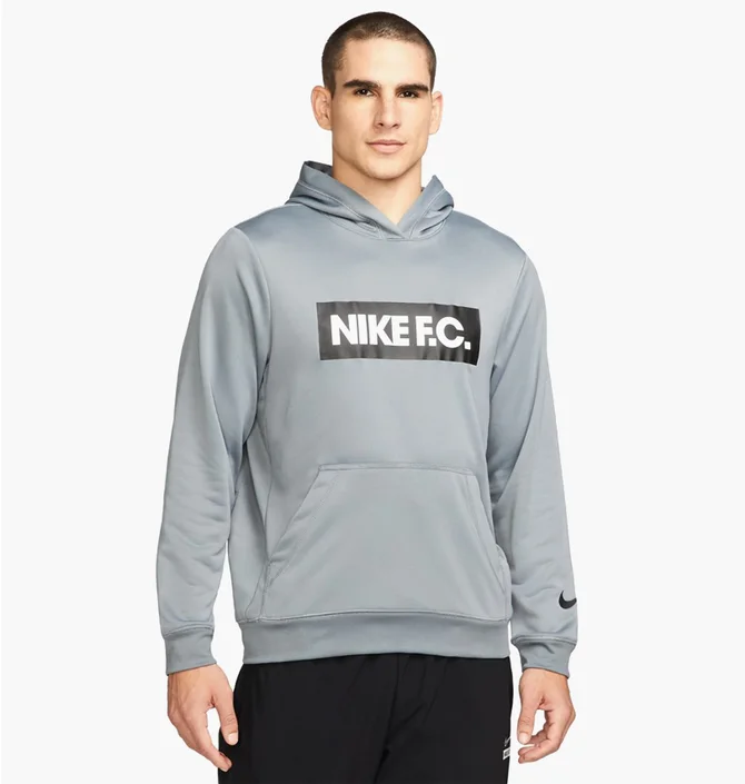 Худі чоловіче Nike M Nk Df Fc Libero Hoodie Grey DC9075-065
