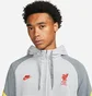 Худи мужское Nike Liverpool Fc Travel Fleece Grey DB7824-016