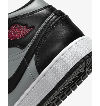 Кроссовки детские Nike 1 Mid Shadow Red Gs Grey 554725-096
