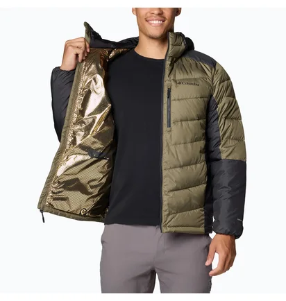 Куртка чоловіча Columbia Labyrinth Loop Ii Hooded Stone Green WX6194-398
