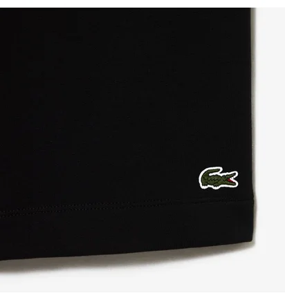 Шорты мужские Lacoste Non Brushed Fleece Black GH9627-51-031
