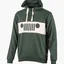 Худи мужское Jeep Hooded Sweatshirt Grille Print Green O102565-E844