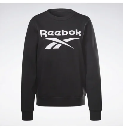 Світшот жіночий Reebok Identity Logo Fleece Crew Sweatshirt Black Gs9378