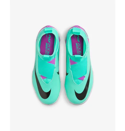 Сороконіжки дитячі Nike Air Zoom Mercurial Superfly 9 Academy Tf Junior Turquoise DJ5616-300