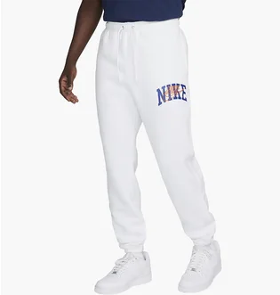 Штаны мужские Nike Club Fleece Cuffed Pants White FV4453-100