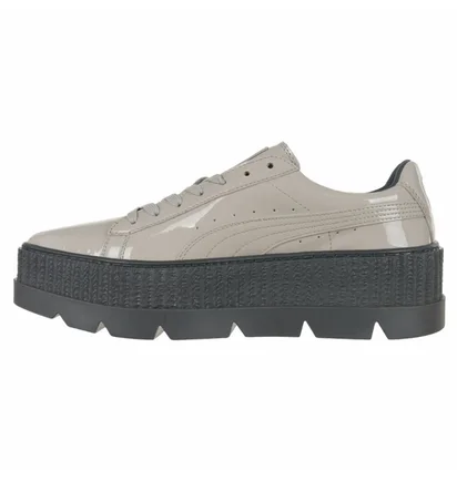 Кроссовки женские Puma X Fenty Rihanna Pointy Creeper Patent Beige 366270-02