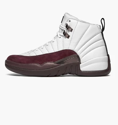 Кроссовки женские Air Jordan 12 Retro Sp White X A Ma Maniére White DV6989-100