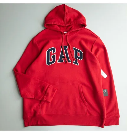 Худі чоловіче Gap Logo Hoodie Crimson Red 510981131