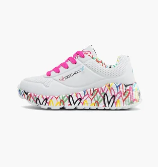 Кроссовки детские Skechers Lovely Luv White 314976L-WMLT