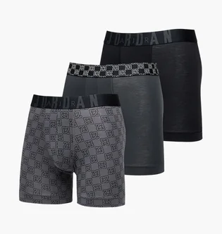 Трусы мужские Air Jordan 23 Monogram Grey/Black (3 шт) JM0691-023