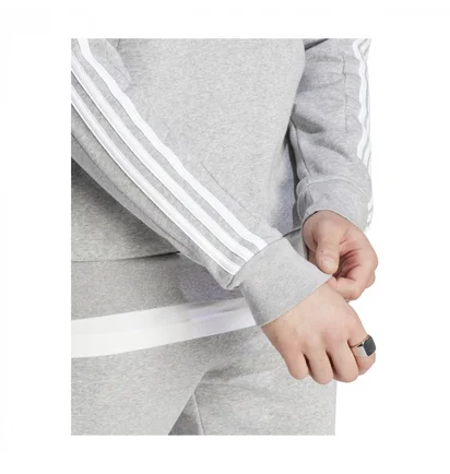 Кофта чоловіча Adidas Essentials Fleece Halfzip Sweatshirt Grey IJ8905