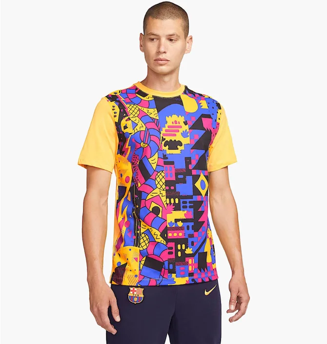 Футболка чоловіча Nike F.C. Barcelona Tee Multi DC0873-726