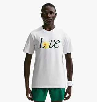 Футболка чоловіча Nike Court Love White IU7414-100
