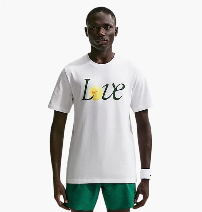 Футболка чоловіча Nike Court Love White IU7414-100