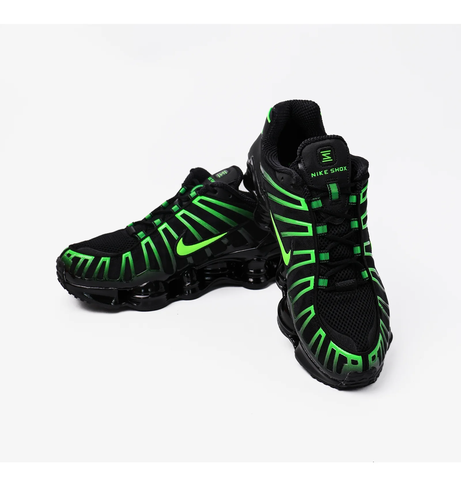 ᐉ Кросівки чоловічі Nike Shox Tl Black/Green AV3595-012