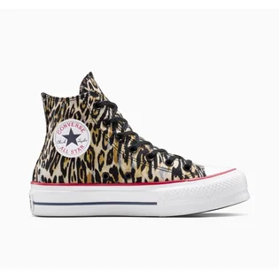 Кеды унисекс Converse Chuck Taylor All Star Lift Platform Leopard Multi A15462C