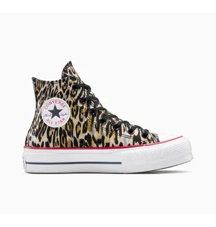 Кеды унисекс Converse Chuck Taylor All Star Lift Platform Leopard Multi A15462C