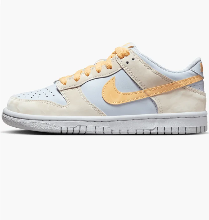 Кроссовки детские Nike Dunk Low Melon Tint Beige/Light Blue FB9109-100