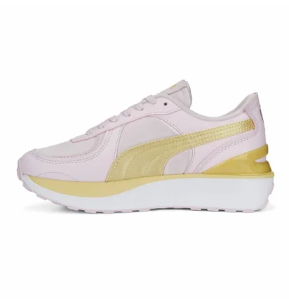Кроссовки женские Puma Cruise Rider Nu Satin Lace Up Sneakers Pink 389923-01