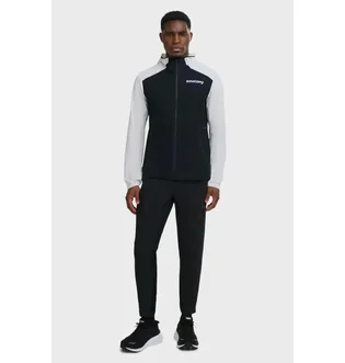Вітровка чоловіча Saucony Hurricane Black/White SAM800360-WHBK