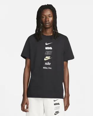 Футболка мужская Nike Club Logo Tee Black DZ2875-010