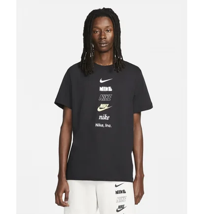 Футболка чоловіча Nike Club Logo Tee Black DZ2875-010