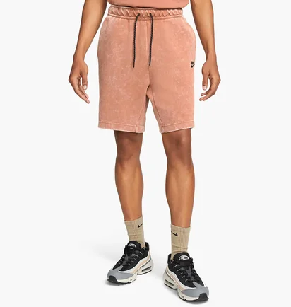 Шорты мужские Nike M Nsw Tch Flc Wash Short Pink Dm6519-215