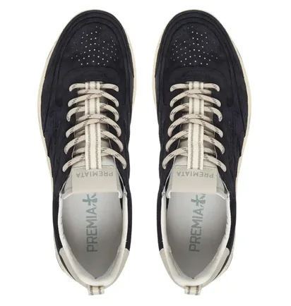 Кросівки чоловічі Premiata Running Blue VAR-8289