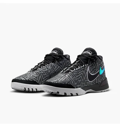 Кроссовки мужские Air Jordan Lebron Nxxt Genisus Black/White HF0712-004