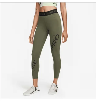 Леггинсы женские Nike Pro Olive FB5488-325
